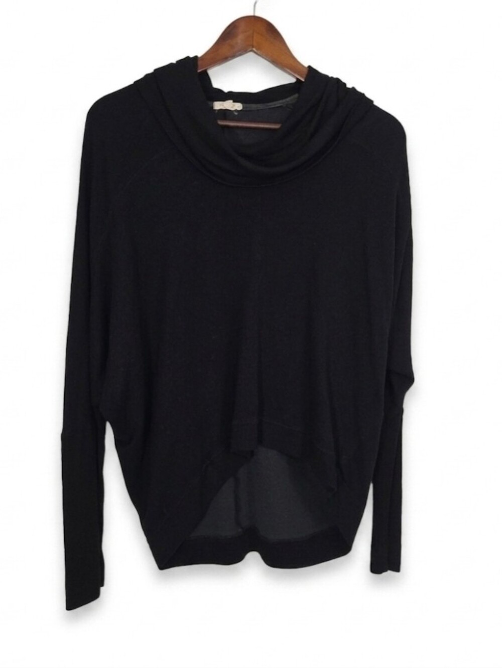 Pink Lotus black sweater